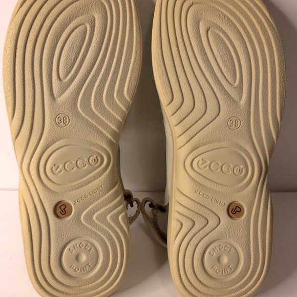 Ecco BRAND NEW Lightweight Adjustable Velcro Straps Sandals Size 38 - Picture 3 of 13